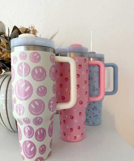 Thermobecher mit Design | versch. Farben