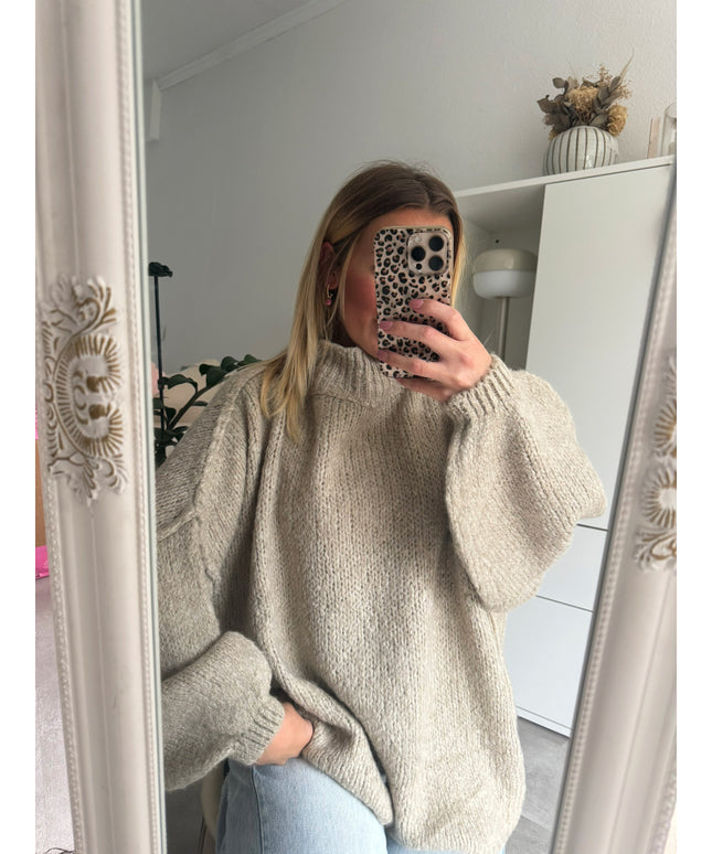 Oversized Strickpullover | versch. Farben