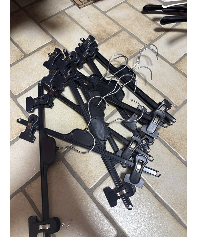 Hosenkleiderbügel Klemmkleiderbügel Set