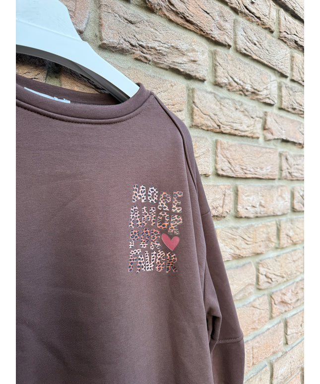 Sweater More Amor Por Favor| braun