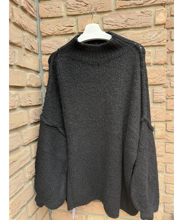 Oversized Strickpullover | versch. Farben
