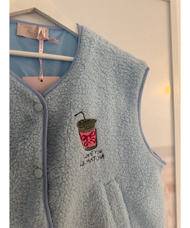 Teddyweste MATCHA | versch. Farben