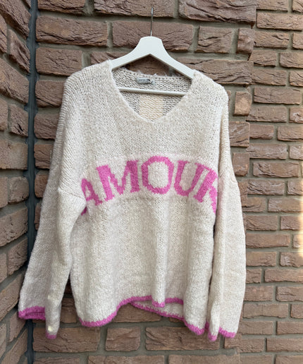 Pullover AMOUR | Beige