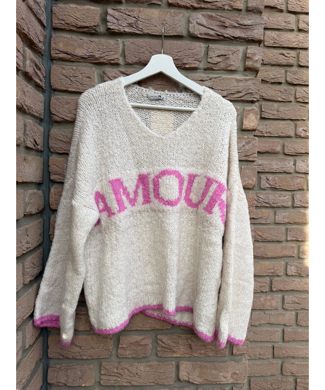 Pullover AMOUR | Beige