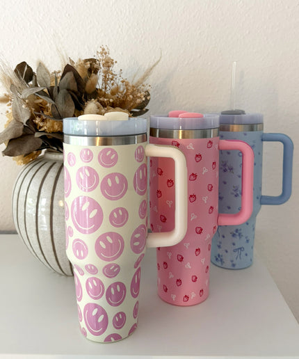Thermobecher mit Design | versch. Farben