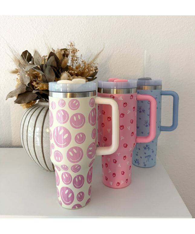 Thermobecher mit Design | versch. Farben