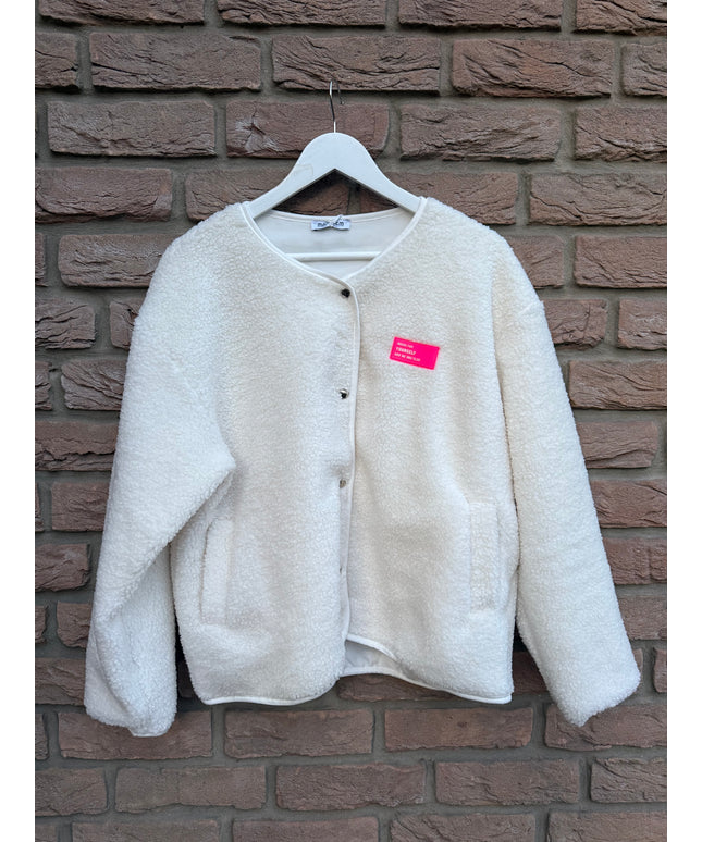 Teddy Jacke | creme