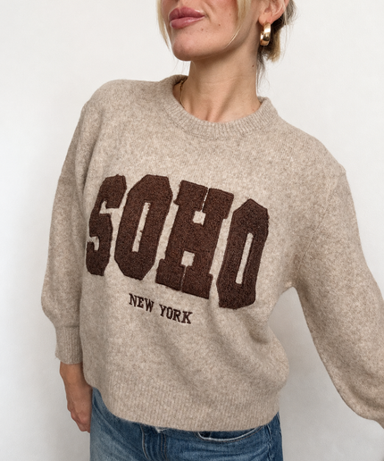 Strickpullover SOHO | Beige