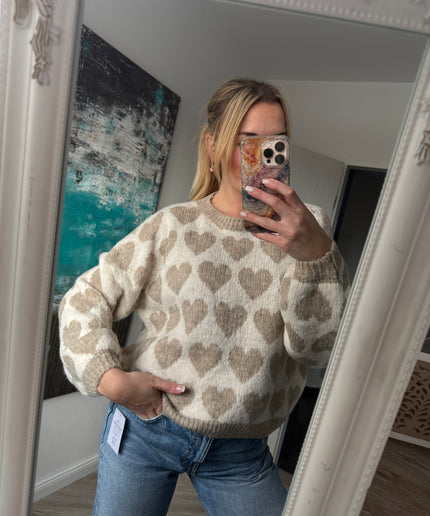 Herzchenpullover Honey