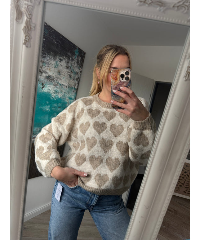 Herzchenpullover Honey