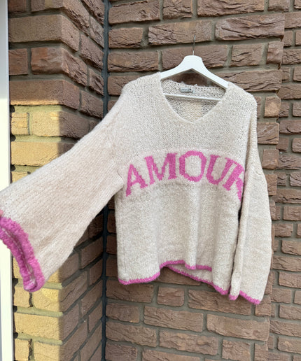 Pullover AMOUR | Beige