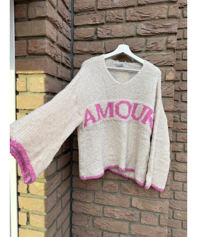 Pullover AMOUR | Beige