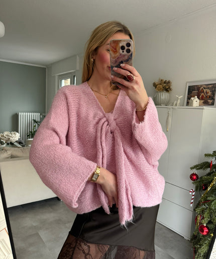 Knotenpullover Gina | rosa