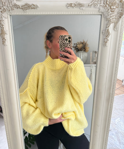 Oversized Strickpullover | versch. Farben