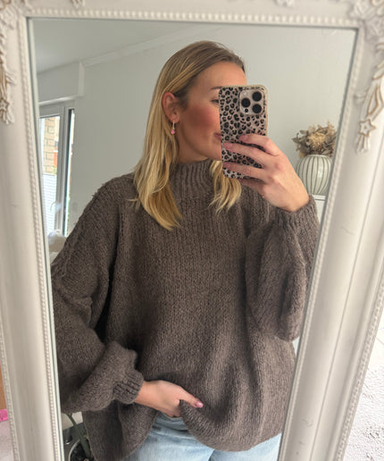 Oversized Strickpullover | versch. Farben