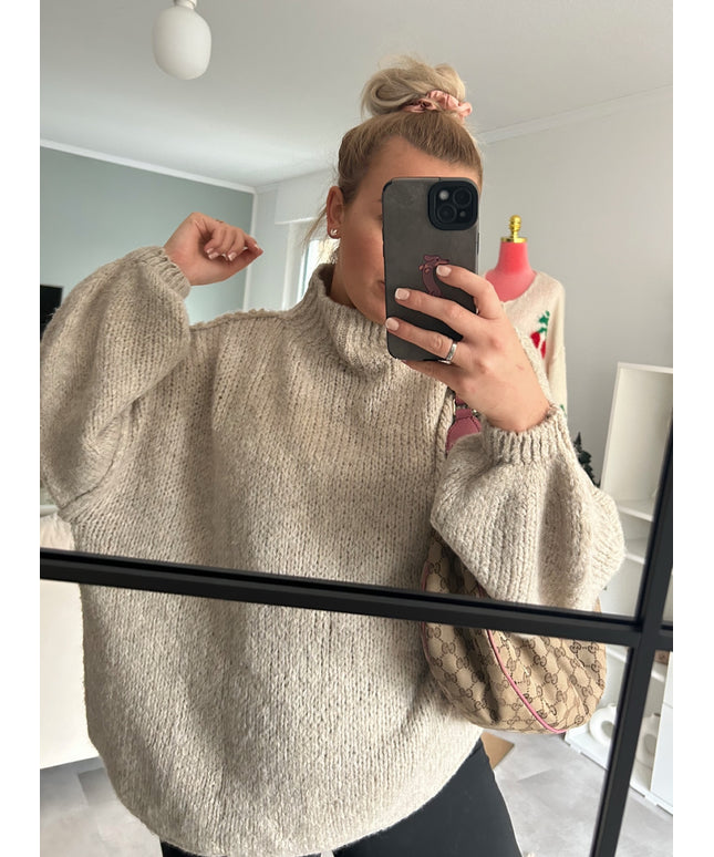 Oversized Strickpullover | versch. Farben
