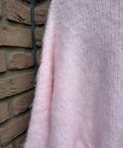OVERSIZE KUSCHELPULLOVER | rosa