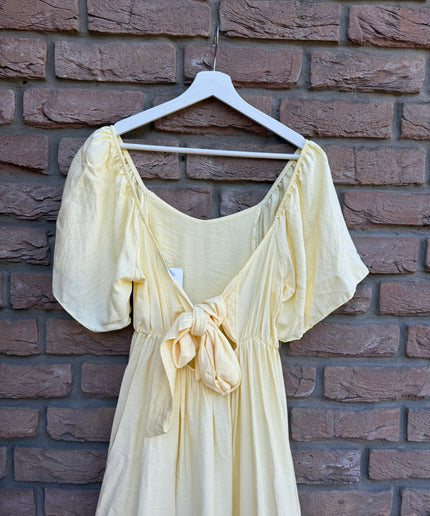 Maxikleid mit Schleife | versch. Farben