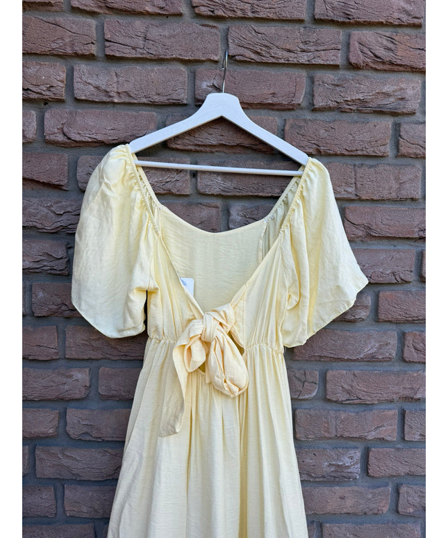 Maxikleid mit Schleife | versch. Farben