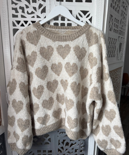 Herzchenpullover Honey
