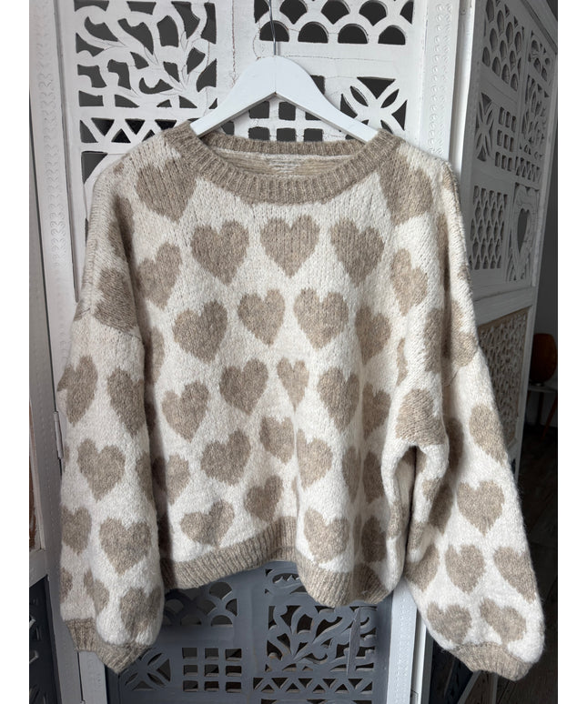 Herzchenpullover Honey