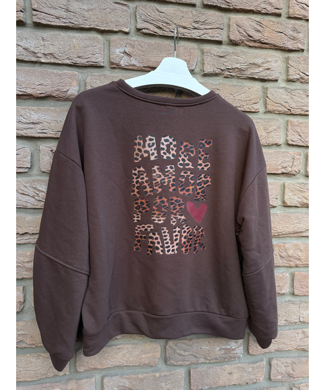 Sweater More Amor Por Favor| braun