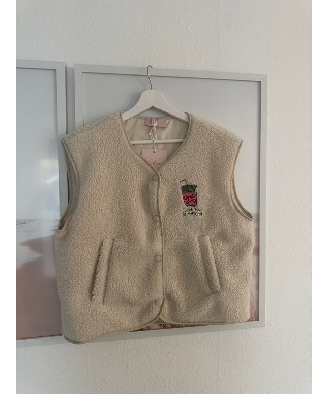 Teddyweste MATCHA | versch. Farben