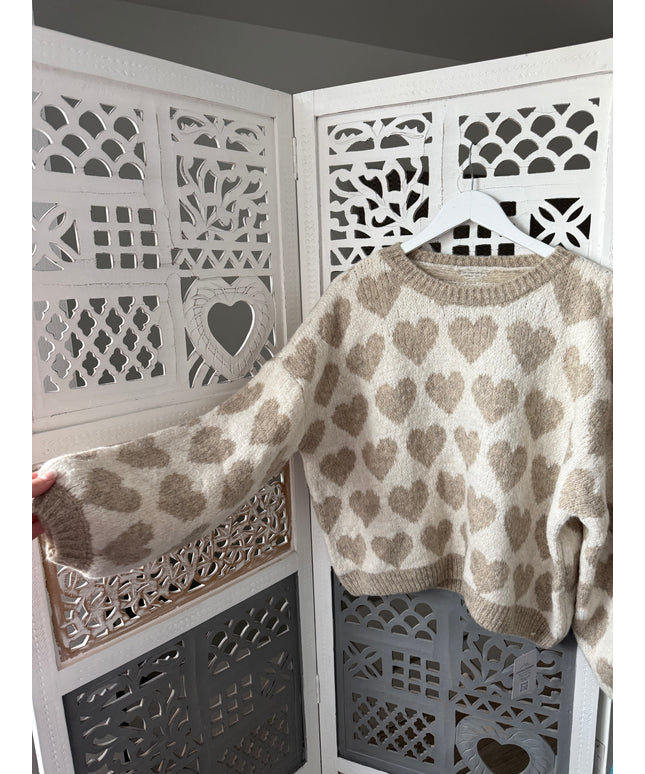 Herzchenpullover Honey