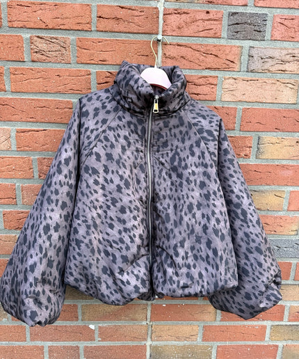 Oversize Leo Bomberjacke