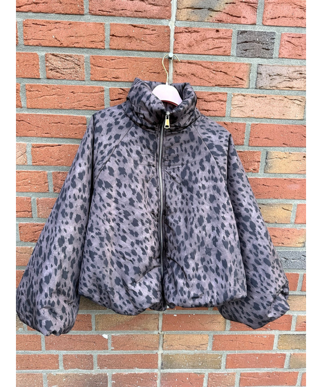 Oversize Leo Bomberjacke