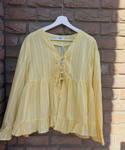 Bluse Zoe mit Schleifen | versch. Farben