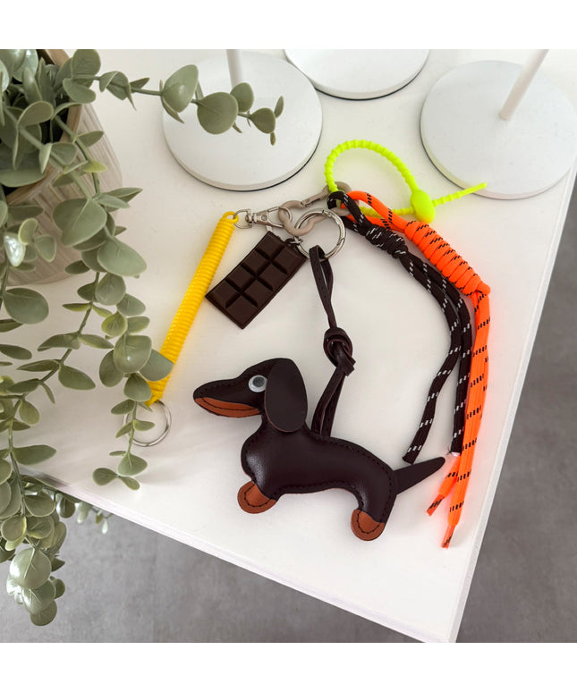 Dackel Dog Bag Charm |Taschenanhänger