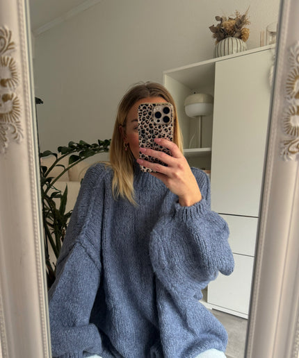 Oversized Strickpullover | versch. Farben