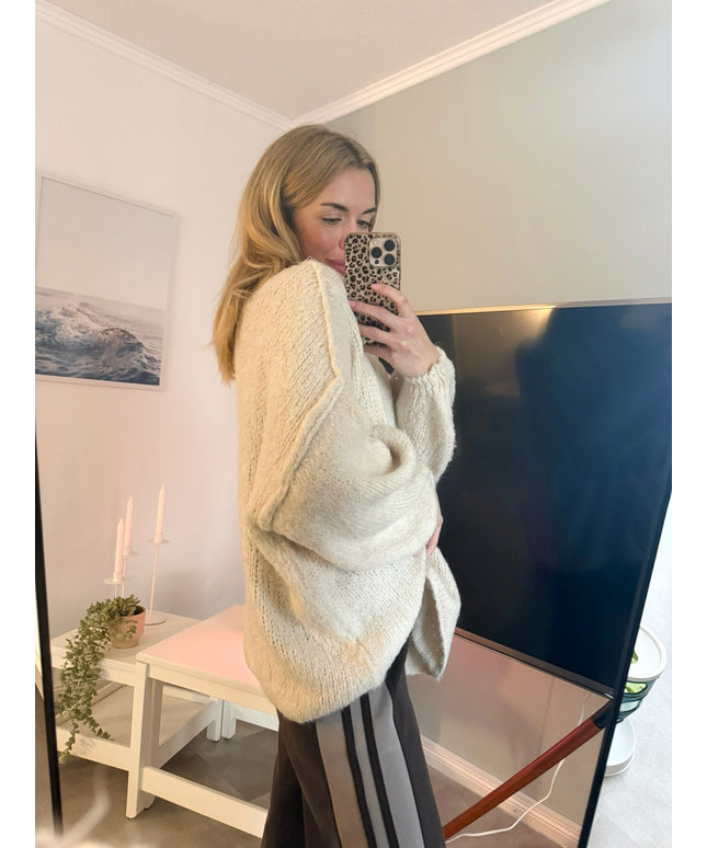 Oversized Strickpullover | versch. Farben