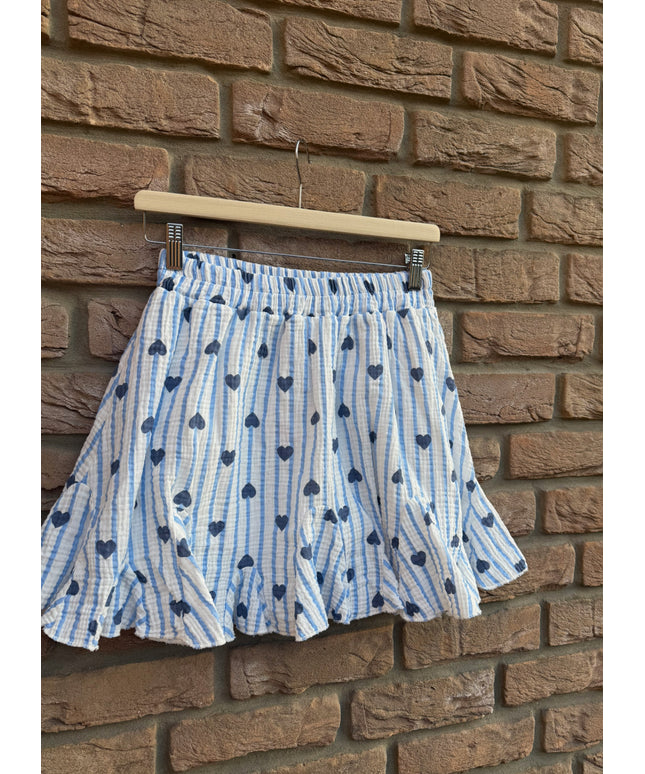 Musselin Skort Hosenrock | Ina