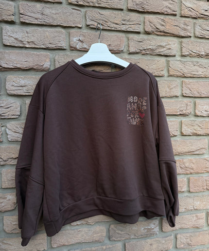 Sweater More Amor Por Favor| braun