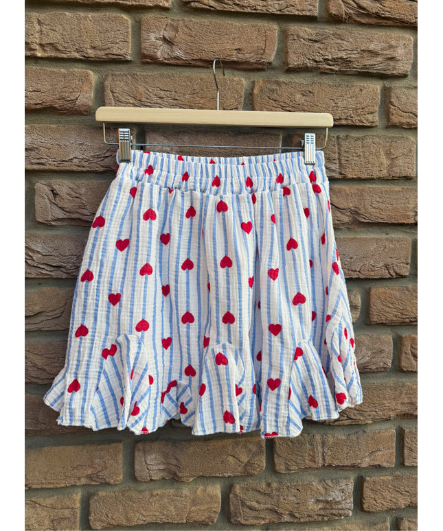Musselin Skort Hosenrock | Ina